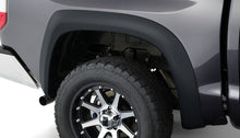 Cargar imagen en el visor de la galería, Bushwacker 14-18 Toyota Tundra Fleetside Extend-A-Fender estilo bengalas 4 piezas - negro