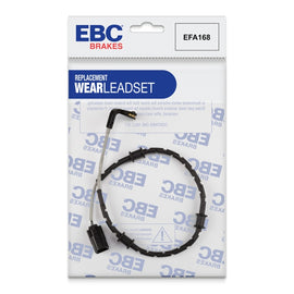 EBC 2013+ Jaguar F-Type 3.0L sobrealimentado (solo rotores de hierro) Paquete de rendimiento Cables de desgaste delanteros