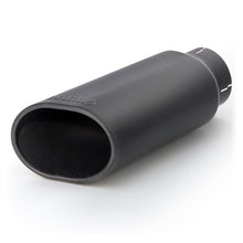Cargar imagen en el visor de la galería, Kit de puntas de tubo de escape Banks Power - SS Obround Slash Cut - Negro - Tubo de 3,5 pulgadas - 4,38 pulgadas x 5,25 pulgadas x 13,38 pulgadas