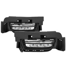Cargar imagen en el visor de la galería, Spyder Dodge Charger 2015-2016 OEM LED Fog Lights W/Universal Switch- Clear FL-DCH2015-LED-C