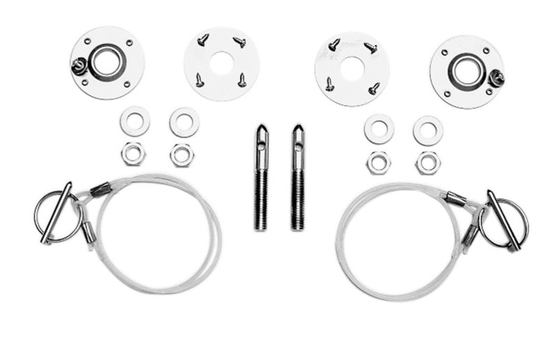 Kit de pestillo y pasador de capó Ford Racing