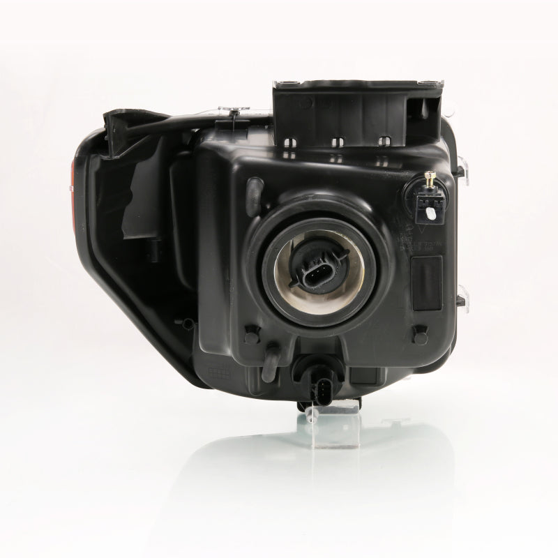 ANZO 2007-2012 Dodge Nitro Crystal Faro negro ámbar