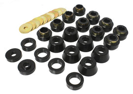 Energy Suspensión 87-96 Jeep Wrangler Juego de montaje de carrocería negra (cabina)