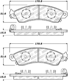 StopTech Street Touring Brake Pads