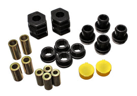 Energy Suspensión 96-00 Honda Civic/CRX Juego de bujes de brazo de control delantero negro