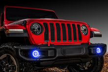 Cargar imagen en el visor de la galería, Oracle Jeep Wrangler JL/Gladiator JT LED Surface Mount Fog Light Halo Kit - ColorSHIFT SEE WARRANTY