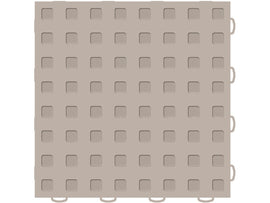 WeatherTech TechFloor 12in x 12in Solid Floor Tile w/ Raised Squares - Tan