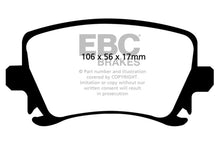 Cargar imagen en el visor de la galería, EBC 05-08 Audi A4 2.0L Turbo Bluestuff Pastillas de freno traseras