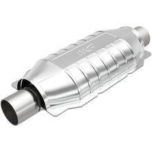 Cargar imagen en el visor de la galería, MagnaFlow Universal CARB Compliant Catalytic Converter 2in Inlet/Outlet 16in Length 6.375in Width