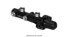 Cargar imagen en el visor de la galería, Wilwood Tandem Remote Master Cylinder - 1 1/8in Bore Black
