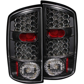 ANZO 2002-2005 Dodge Ram 1500 luces traseras LED negras
