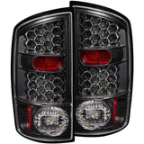 ANZO 2002-2005 Dodge Ram 1500 luces traseras LED negras