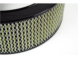 Filtros de aire aFe MagnumFLOW redondos Racing PG7 A/F RR PG7 14OD x 11ID x 5H IN con E/M