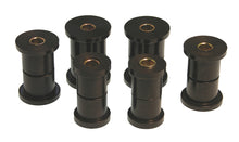 Cargar imagen en el visor de la galería, Prothane 81-87 GM Rear Spring &amp; Shackle Bushings (w/ 1 3/8in Bushings) - Black