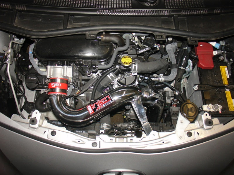 Injen 12 Scion iQ 1.3L 4cyl Entrada de aire frío negra con tecnología MR
