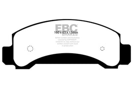 EBC 94-97 Ford Aerostar 3.0 Pastillas de freno delanteras Greenstuff