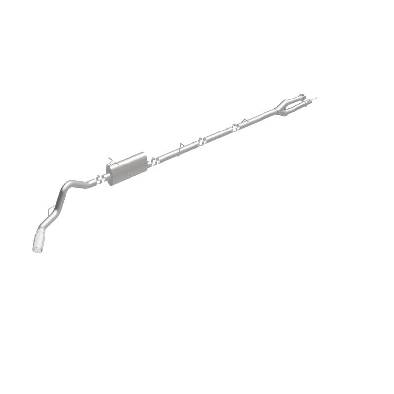 MagnaFlow Sys C/B 11-15 Ford Super Duty F250 6.2L EC CC, SS 3.5 pulg. Extensión lateral de paso trasero simple Punta de 5 pulg.