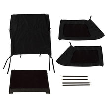 Cargar imagen en el visor de la galería, Rugged Ridge Montana Top Bowless Black Diamond 07-18 Jeep Wrangler JK 2-Dr