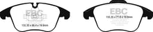 Cargar imagen en el visor de la galería, EBC 2016+ Jaguar XE 2.0L TD (180) Pastillas de freno delanteras Greenstuff