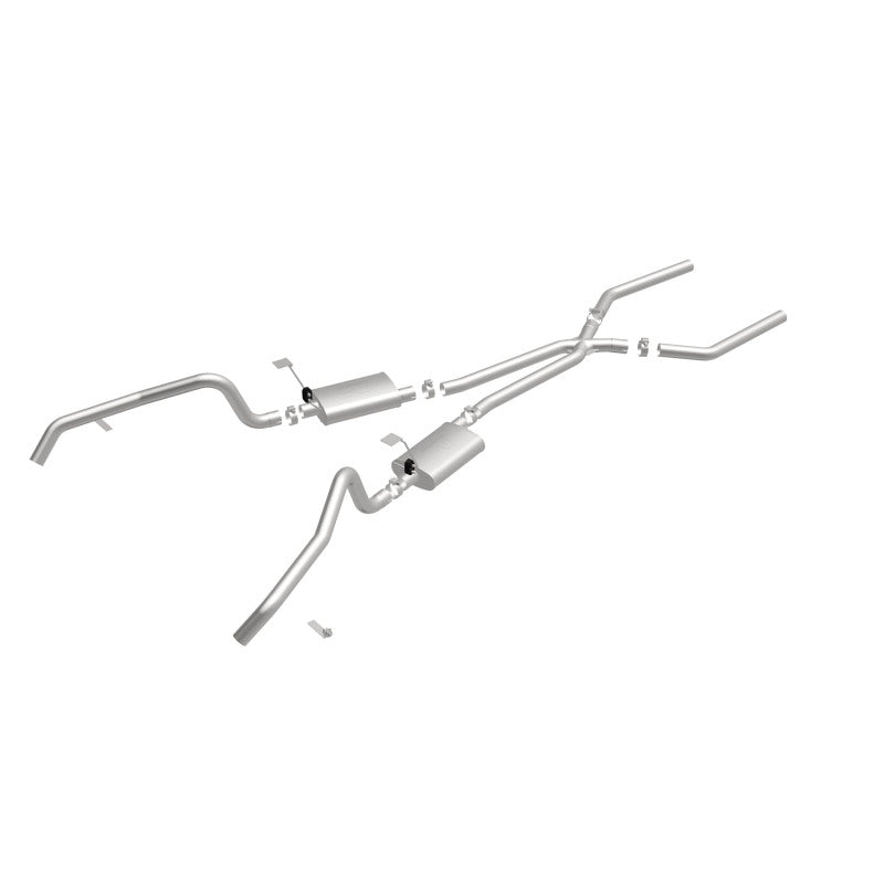 MagnaFlow Sys C/B 67-72 F-Body 2.50 pulgadas con Tru-X