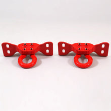 Cargar imagen en el visor de la galería, Ganchos de remolque Ford Racing 17-22 Super Duty - Rojo (par)