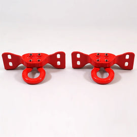 Ganchos de remolque Ford Racing 17-22 Super Duty - Rojo (par)
