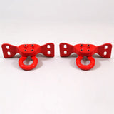 Ganchos de remolque Ford Racing 17-22 Super Duty - Rojo (par)
