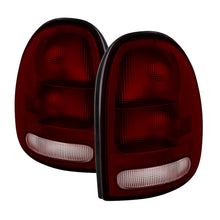 Cargar imagen en el visor de la galería, Xtune Plymouth Grand Voyager 96-00 OEM Style Tail Lights Dark Red ALT-JH-DCA96-OE-RSM