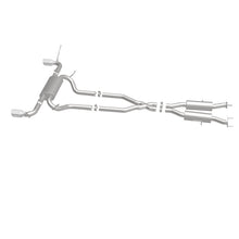Cargar imagen en el visor de la galería, MagnaFlow Cat-Back SS 2.5 pulgadas, parte trasera doble dividida, punta negra de 4 pulgadas 11-16 Jeep Grand Cherokee 5.7L V8/3.6L V6