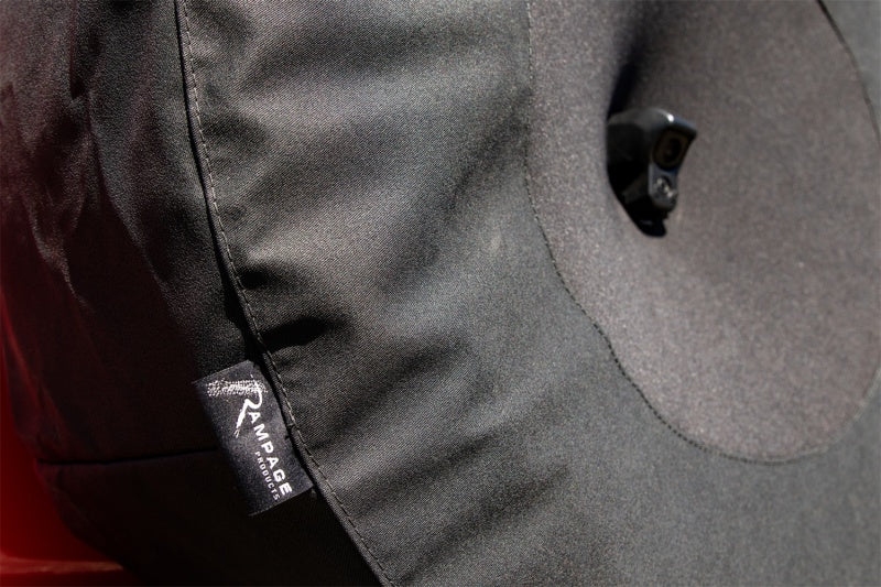 Rampage 2018-2019 Jeep Wrangler(JL) Sport cubierta para neumáticos de 2 puertas con ranura para cámara de 37 pulgadas, color negro