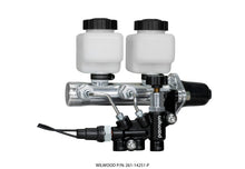 Load image into Gallery viewer, Wilwood Tandem Remote M/C Kit w L/H Brkt &amp; Prop Valve - 1in Bore Ball Burnished