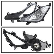 Cargar imagen en el visor de la galería, Spyder Hyundai Elantra 2014+ OEM Style Fog Lights W/Switch Clear FL-HYE2014-C