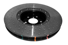 Cargar imagen en el visor de la galería, DBA 14-17 Audi A8 Quattro Rotor delantero ranurado serie 5000 de 2 piezas ensamblado con taladro/dimp de sombrero negro