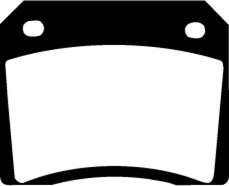 EBC 67-74 Ac 428 7.0 Pastillas de freno traseras Greenstuff