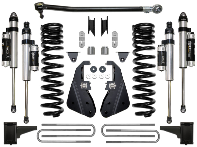 ICON 2017+ Ford F-250/F-350 Sistema de suspensión Etapa 3 de 4.5 pulgadas