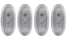 Cargar imagen en el visor de la galería, ANZO 2011-2016 Ford F-350 Kit de luces LED para guardabarros transparente, 2 piezas ámbar/2 piezas rojo