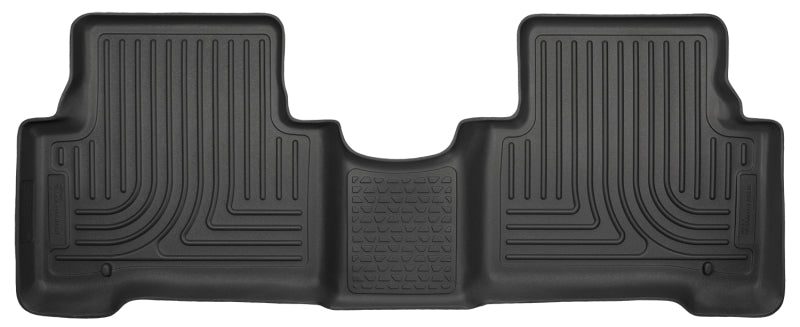 Husky Liners 13-15 Hyundai Sante Fe Sport/Sport 2.0T WeatherBeater 2do asiento negro revestimientos de piso