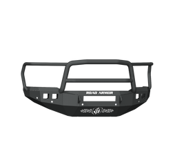 Road Armor 19-20 Ram 2500 Stealth Parachoques delantero con protector Lonestar/6 orificios para sensores - Tex Blk