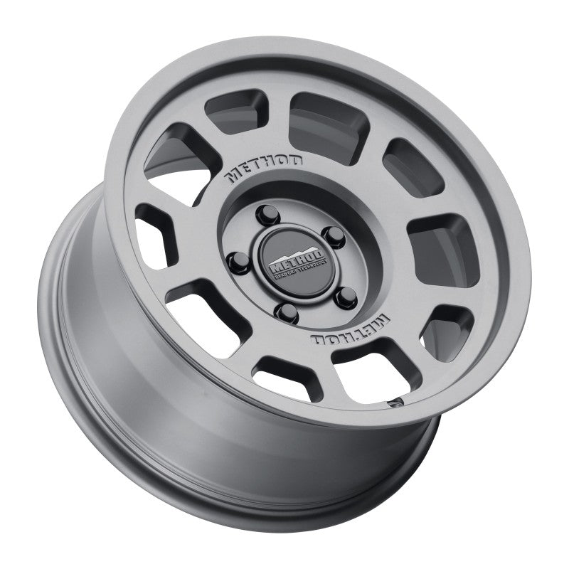Method MR705 Rueda de titanio CB de 17x8,5 + 25 mm de desplazamiento 5x5 71,5 mm