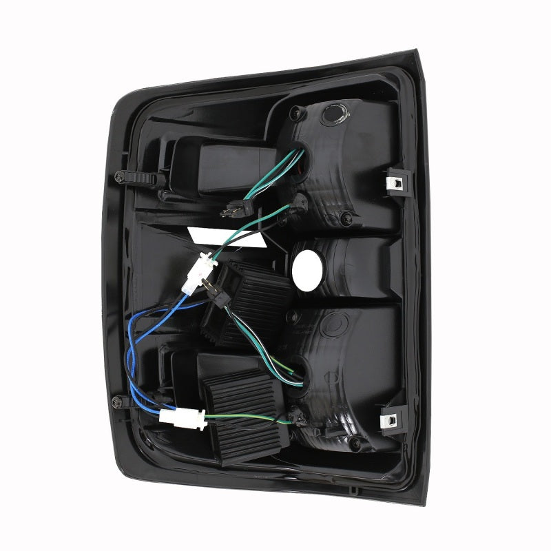 ANZO 2014-2018 Chevy Silverado 1500 luces traseras LED ahumadas