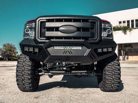 Road Armor 11-16 Ford F-250 SPARTAN Parachoques delantero atornillado Pre-Runner Guard - Tex Blk