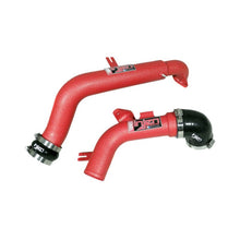 Cargar imagen en el visor de la galería, Injen 11-14 Nissan Juke 1.6L Nismo Turbo Kit de tubería de intercooler superior - Rojo arrugado