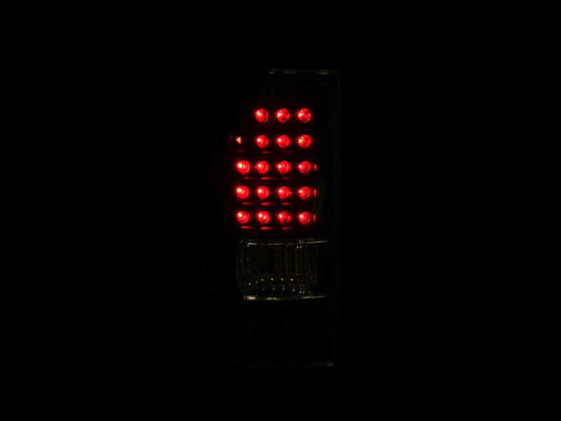 ANZO 1999-2007 Chevrolet Silverado 1500 Luces traseras LED negras