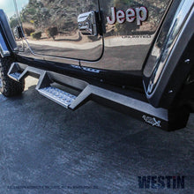 Cargar imagen en el visor de la galería, Westin/HDX 2018 Jeep Wrangler JL Unlimited Drop Nerf Step Bars - Textured Black