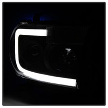 Cargar imagen en el visor de la galería, Xtune Toyota Tundra 07-13 LED Light Bar Projector Headlights Black PRO-JH-TTU07-LED-BK