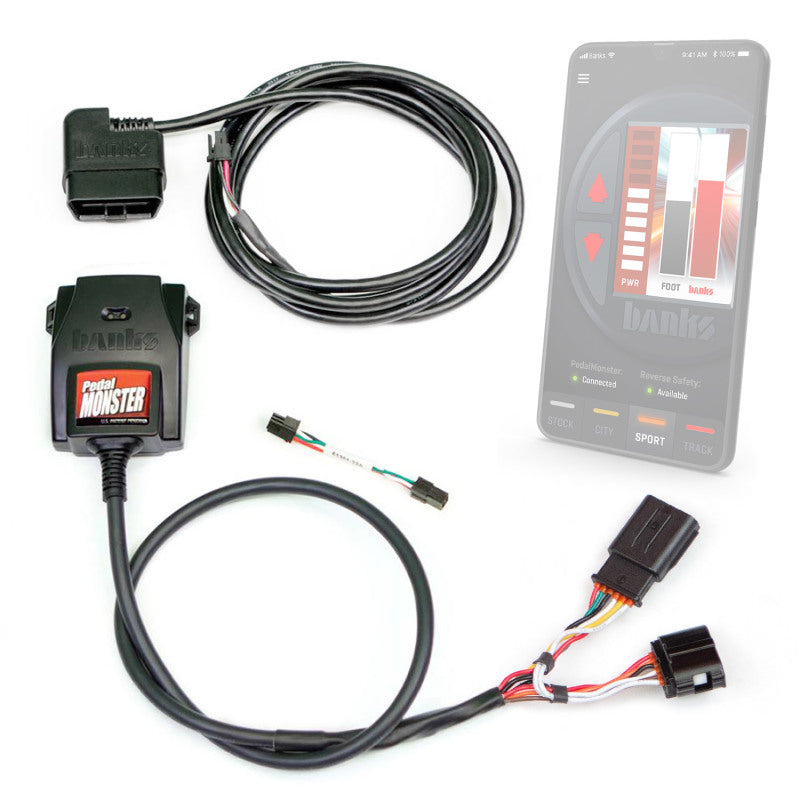 Banks Power Pedal Monster Acelerador Sensibilidad Booster (Independiente) para Mazda/Scion/Toyota