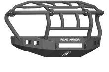 Cargar imagen en el visor de la galería, Road Armor 17-20 Ford F-250 Stealth parachoques delantero ancho con protector intimidador - Tex Blk