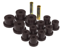 Cargar imagen en el visor de la galería, Prothane 64-65 Ford Mustang Rear Spring &amp; 9/16in Shackle Bushings - Black