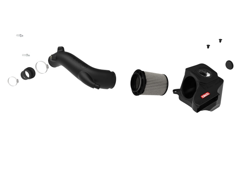 Sistema de admisión de aire frío AFE Takeda Momentum con filtro Pro DRY S Hyundai Veloster N 19-20