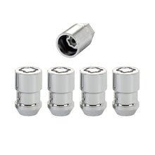 Cargar imagen en el visor de la galería, McGard Wheel Lock Nut Set - 4pk. (Cone Seat) 1/2-20 RH-LH / 13/16 Hex / 1.46in. Length - Chrome